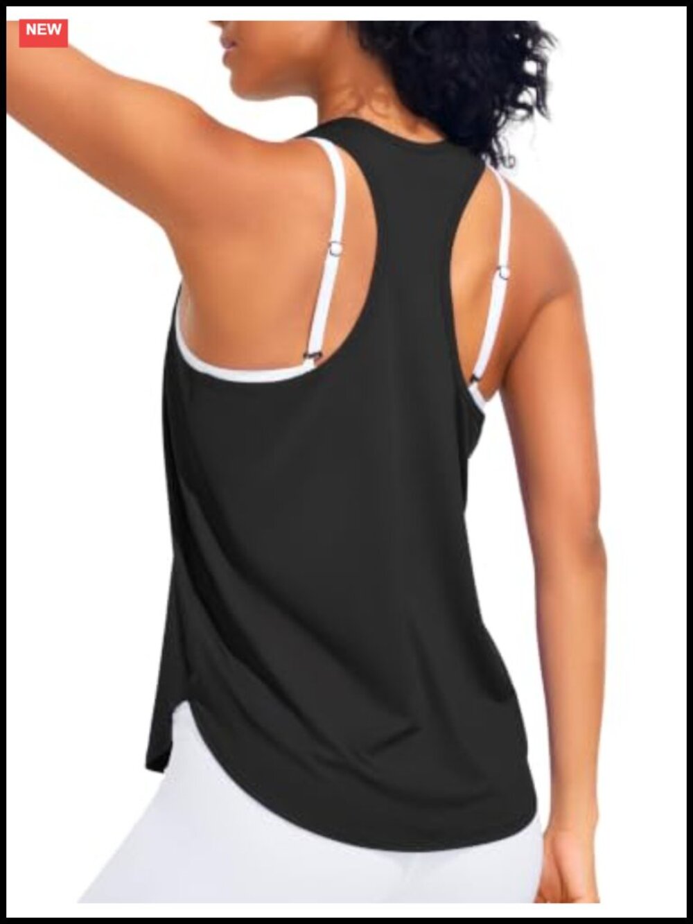 Women's Workout Tank Top Sleeveless Racerback Athletic Running Shirt